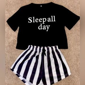 Small pajama set
